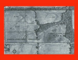 parrish acres east entire parcel map